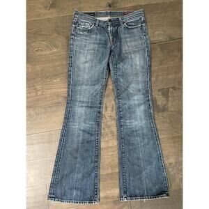Women Citizens Of Humanity Ingrid #002 Low Waist Flair Jeans - Size 28